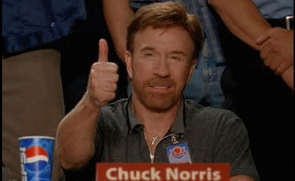 Chuck Norris GIFs (15 gifs)