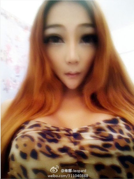 Tina Leopard - New Online Celebrity from China (19 pics)