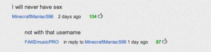 Funny Youtube Comments Part 6 (19 pics)