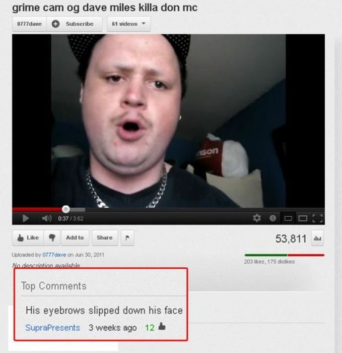 Funny Youtube Comments Part 6 (19 pics)