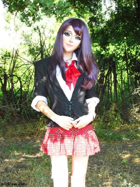 Girl Who Looks Like an Anime Doll (27 pics)