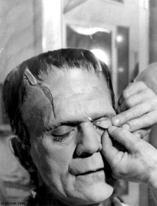 Frankenstein. Behind the Scenes (31 pics)