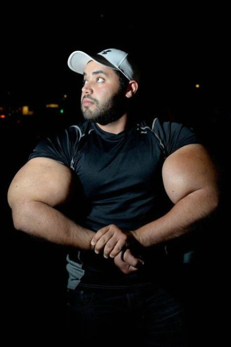 Moustafa Ismail, a Man with the World’s Largest Biceps (12 pics)