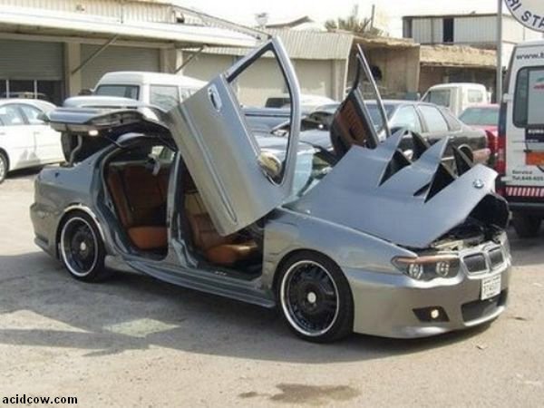 BMW with Crazy Doors (9 pics)