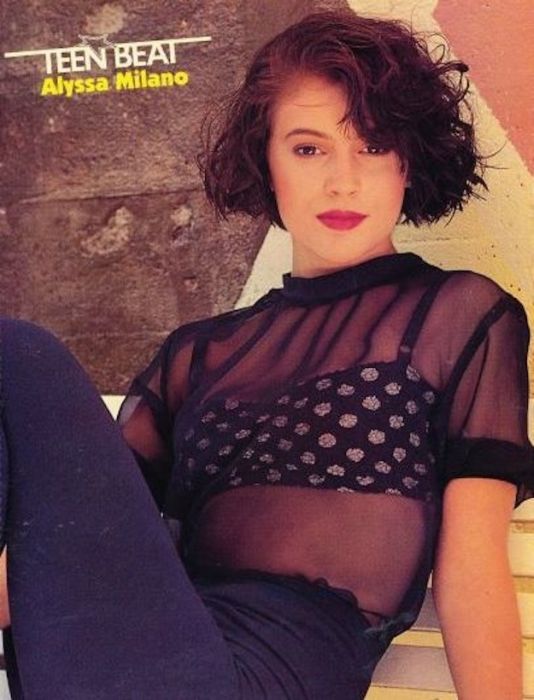 Alyssa Milano in the '90s (44 pics)