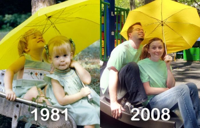 Then and Now (40 pics)