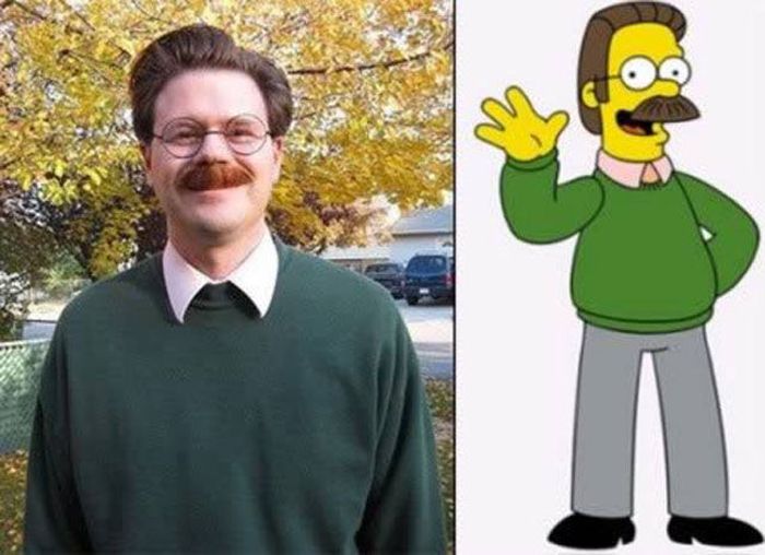 Real Life Doppelgangers of Cartoon Characters (15 pics)