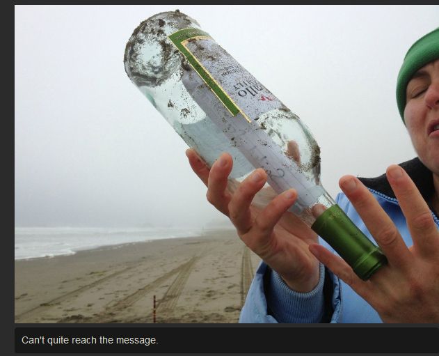 Message in a Bottle (8 pics)