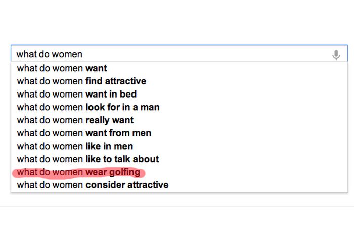 What Google Knows About Women (15 pics)