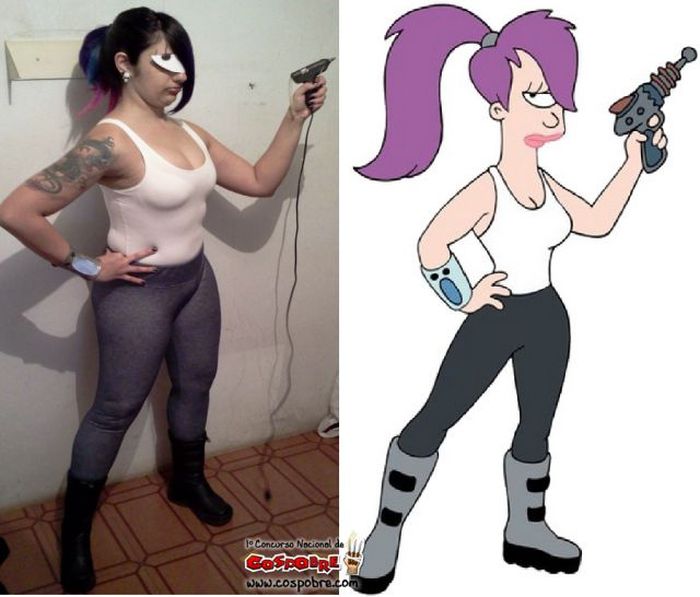 Hilarious Budget Cosplay Costumes (63 pics)