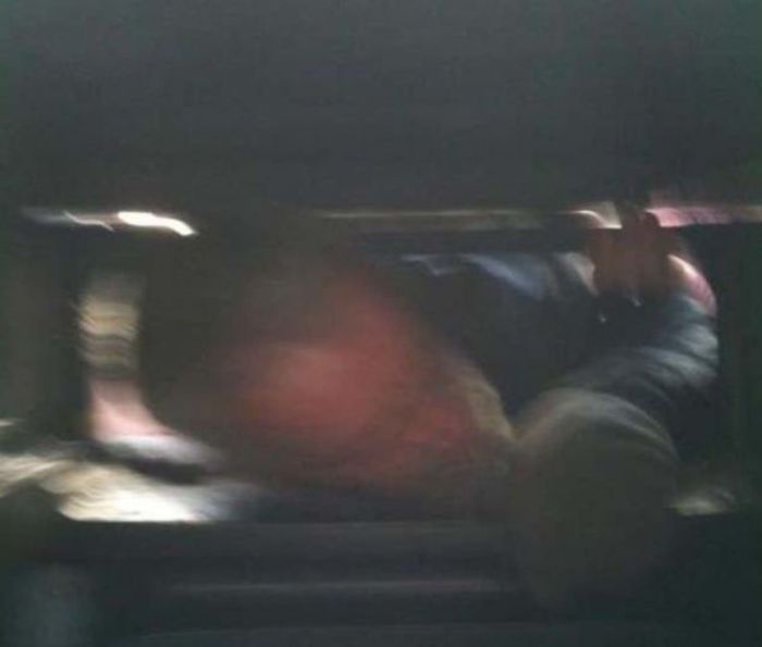Poor Fellow Got His Head Stuck in a Bin (5 pics)
