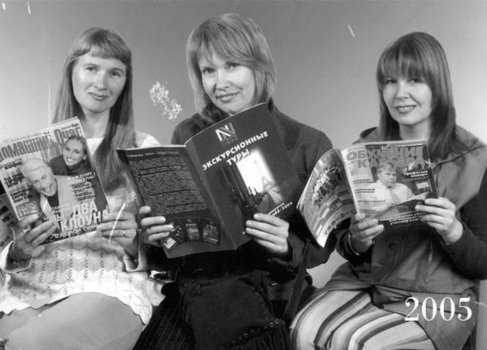 Three Girlfriends 30 Years Ago and Today (15 pics)