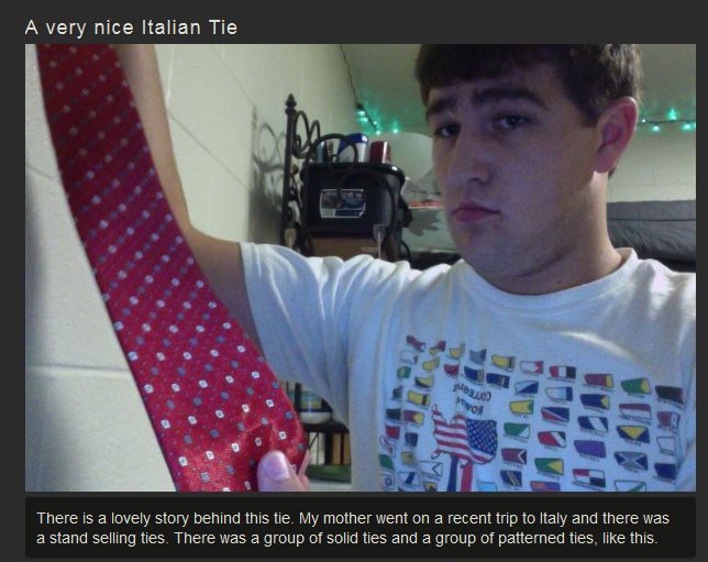 Sexy Italian Tie (3 pics)