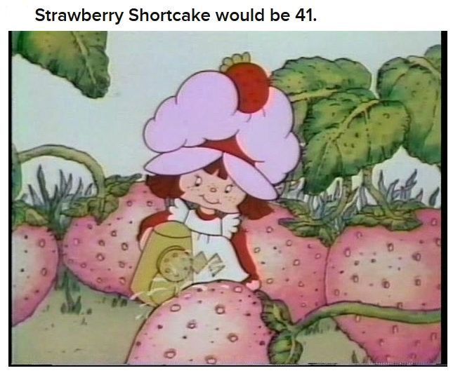 How Old Would Cartoon Characters Be... (20 pics)