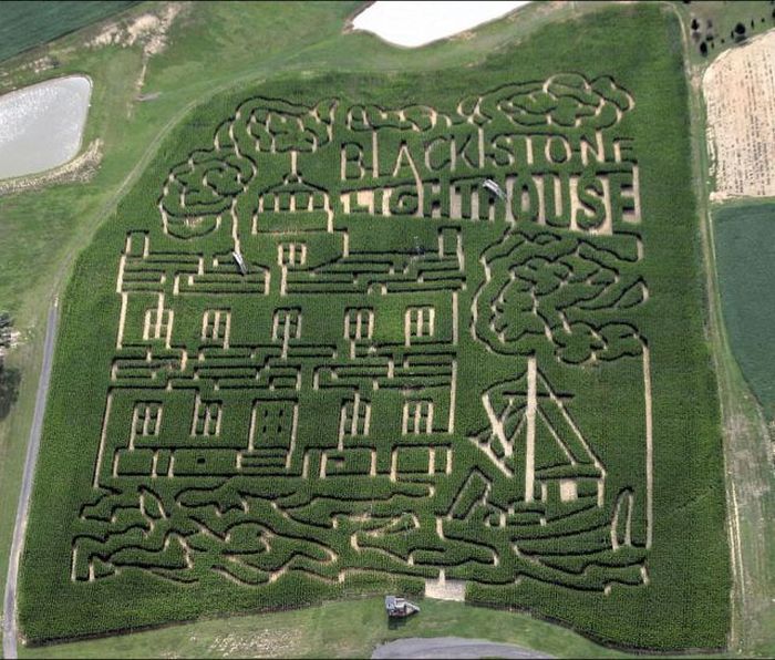 Awesome Corn Crop Maze Art (37 pics)