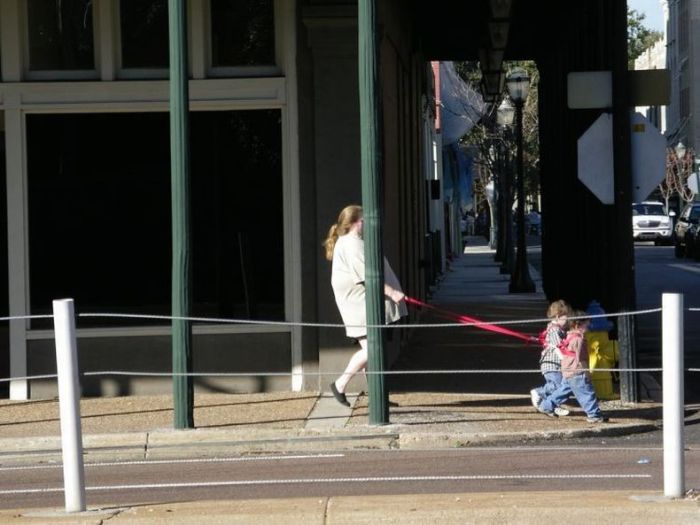 Kids on Leashes (35 pics)