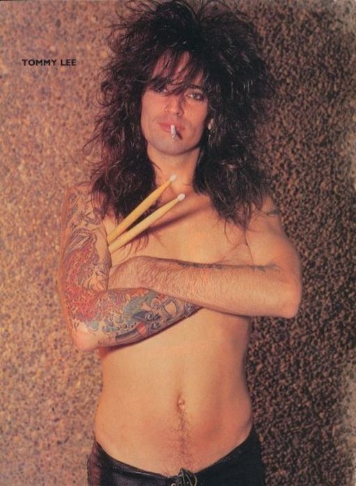 Tommy Lee In The '80s (50 pics)