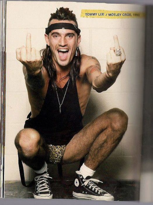 Tommy Lee In The '80s (50 pics)