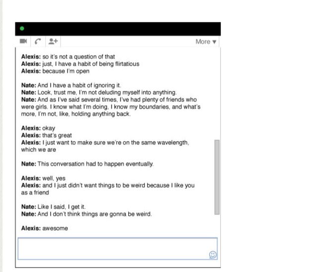 A Love Story In GChats (26 pics)