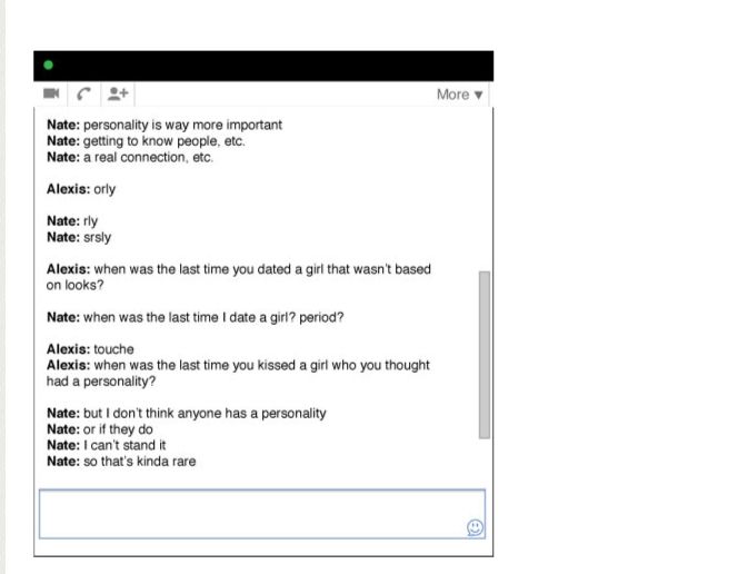 A Love Story In GChats (26 pics)