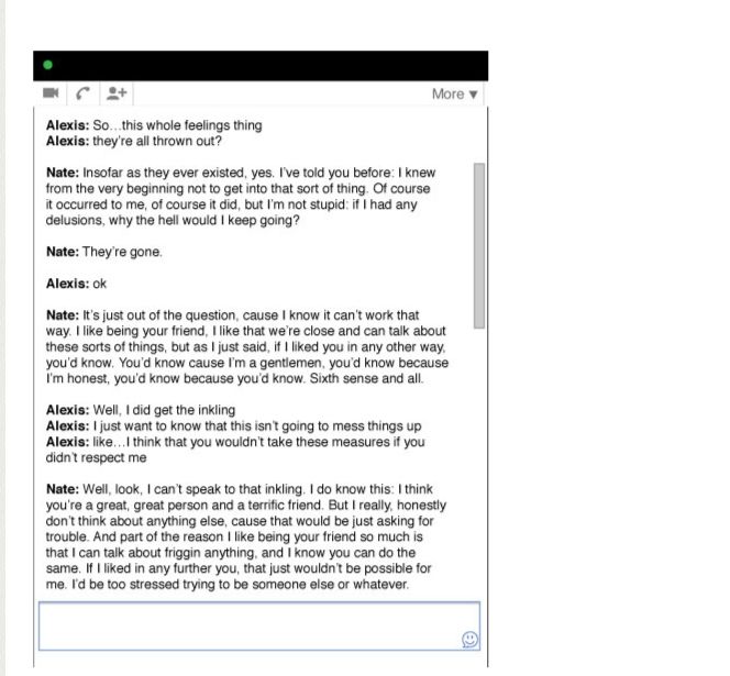 A Love Story In GChats (26 pics)