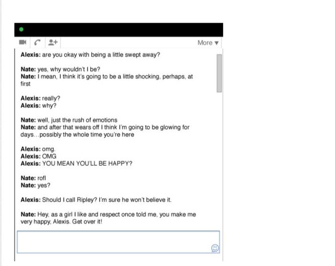 A Love Story In GChats (26 pics)