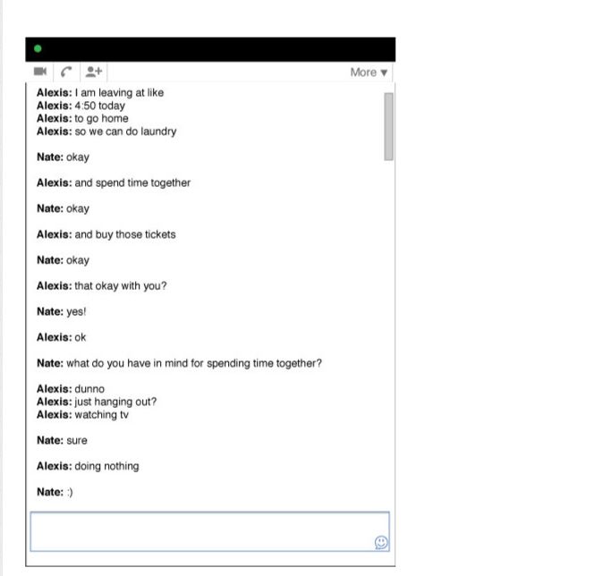 A Love Story In GChats (26 pics)