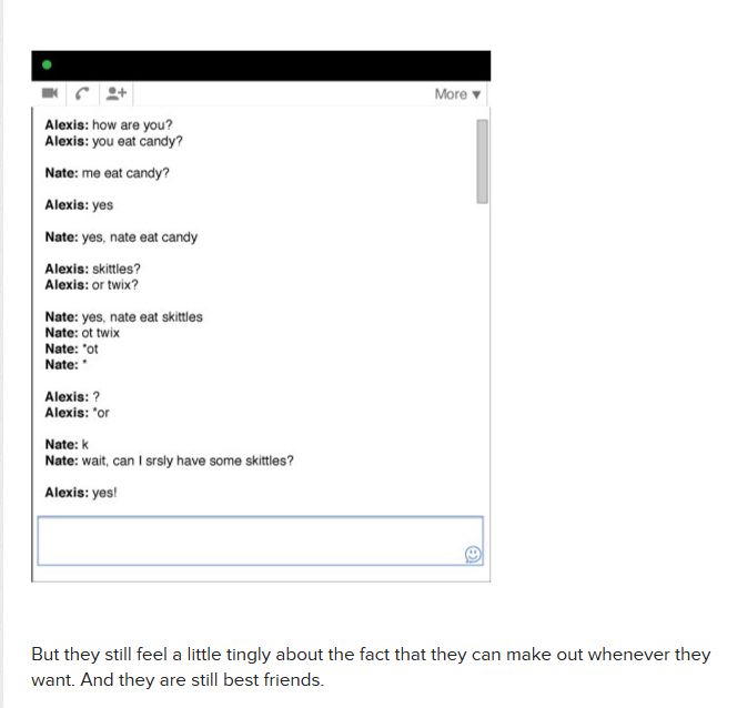 A Love Story In GChats (26 pics)
