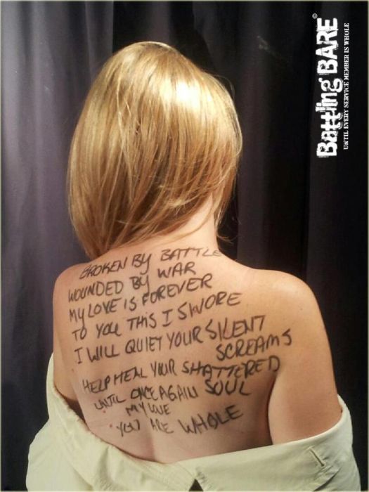 Messages for Husbands on Their Wives' Backs (34 pics)