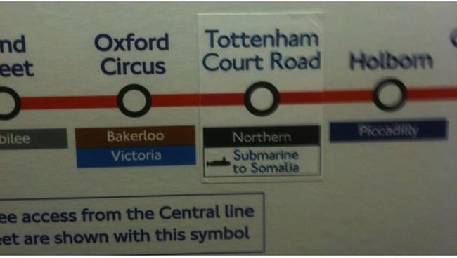Trolling on the London Underground (20 pics)