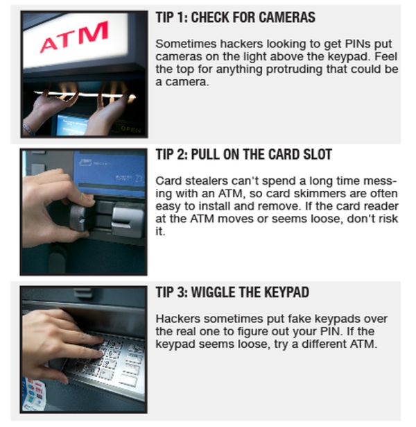 Three Simple Advices on How to Avoid the ATM Traps (2 pics)