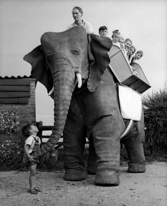 Robot Elephant, 1950 (8 pics)