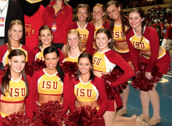 KSU vs Iowa State Cheerleaders (103 pics)