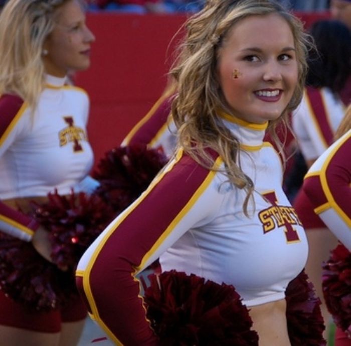 KSU vs Iowa State Cheerleaders (103 pics)