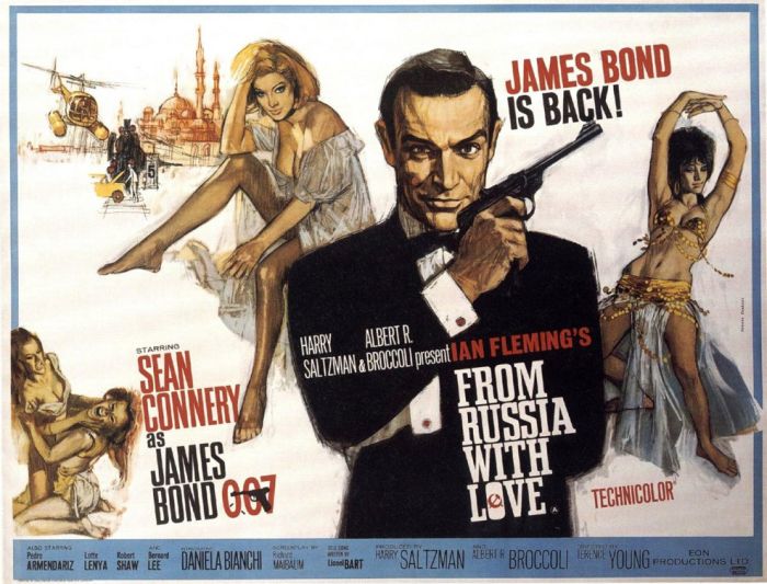 Complete Collection of  James Bond Posters (24 pics)