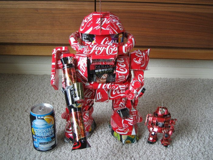Beer Can Statues (50 pics)