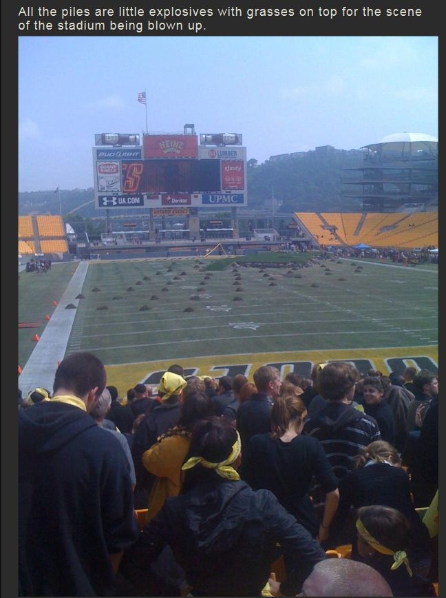 The Making of The Dark Knight Rises Stadium Scene (16 pics)