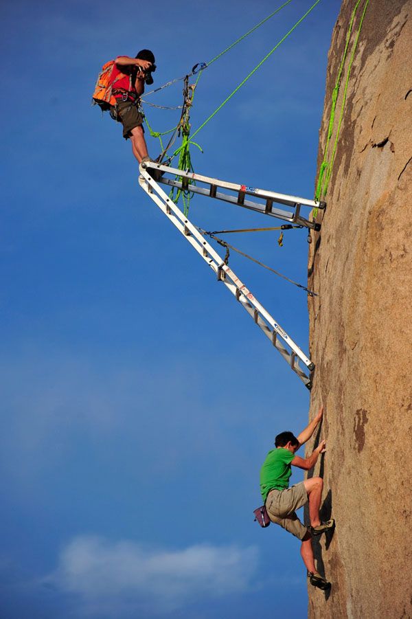 How the Rock Climbing Photos Are Made (10 pics)