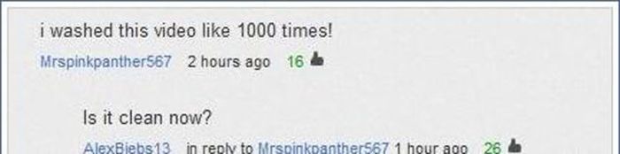 Funny Youtube Comments Part 7 (16 pics)