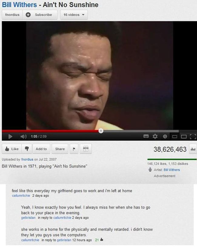 Funny Youtube Comments Part 7 (16 pics)