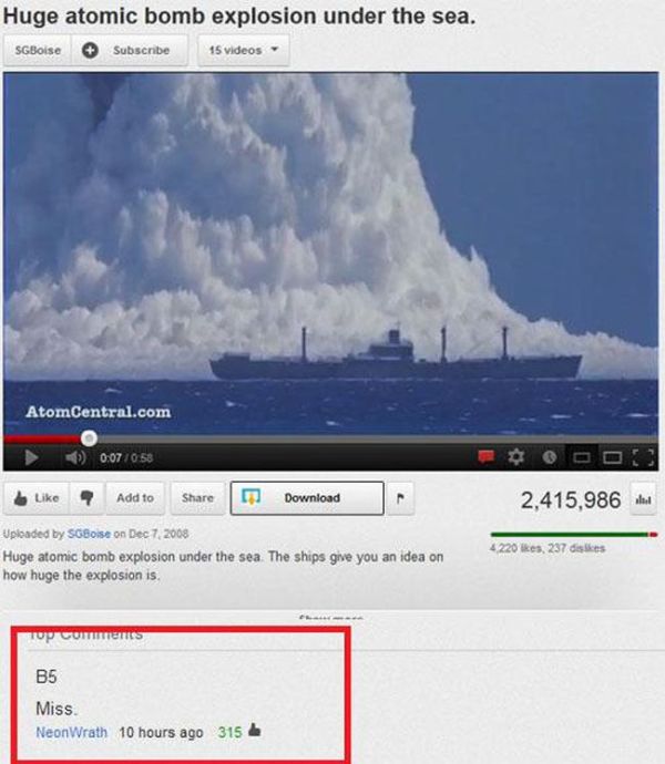 Funny Youtube Comments Part 7 (16 pics)