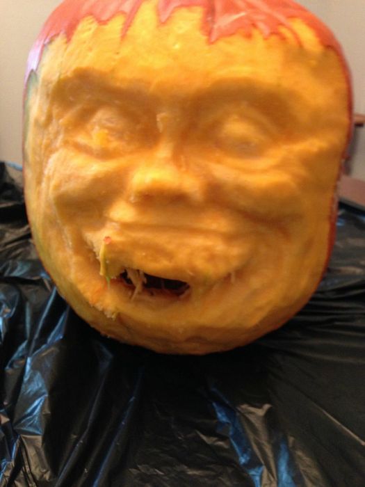 DIY Fright Night Pumpkin (28 pics)