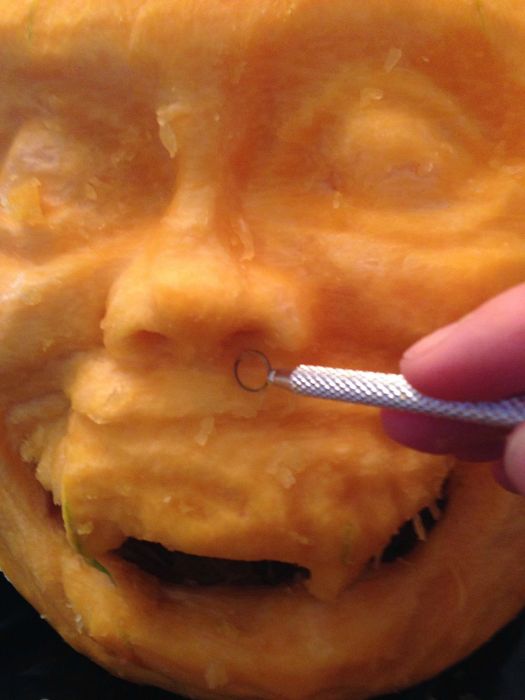DIY Fright Night Pumpkin (28 pics)