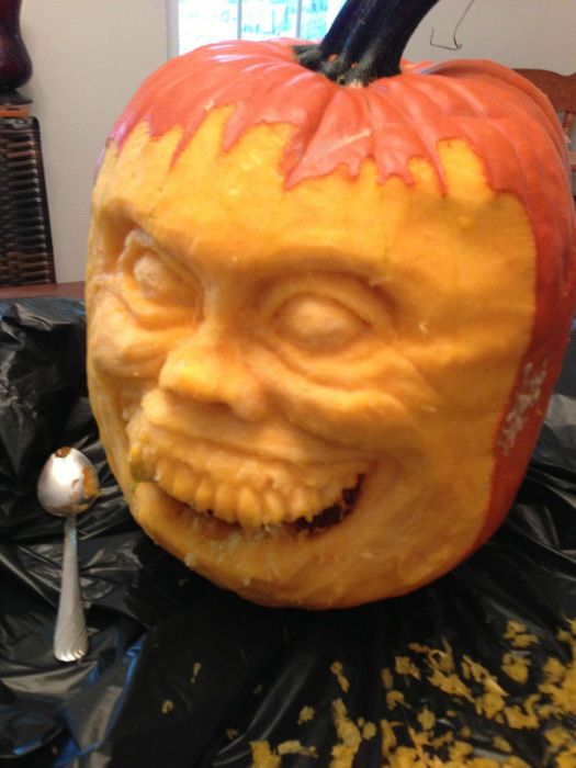 DIY Fright Night Pumpkin (28 pics)