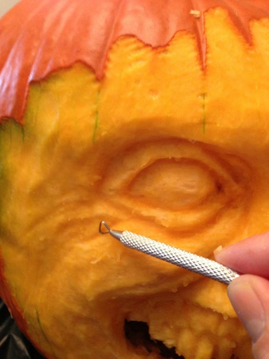 DIY Fright Night Pumpkin (28 pics)