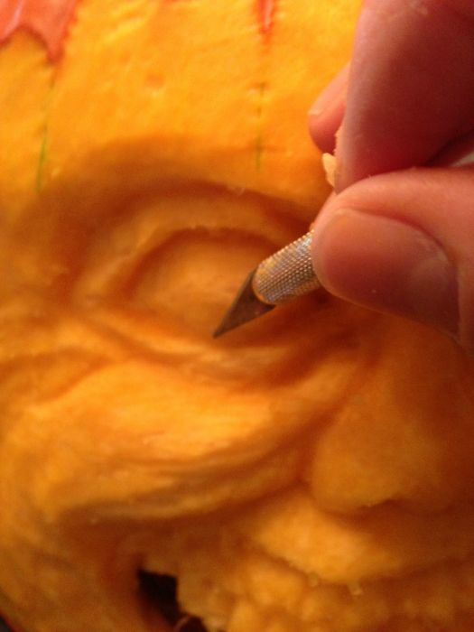 DIY Fright Night Pumpkin (28 pics)