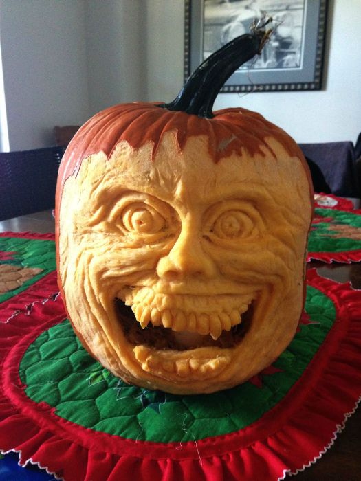 DIY Fright Night Pumpkin (28 pics)