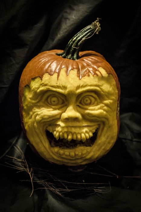 DIY Fright Night Pumpkin (28 pics)