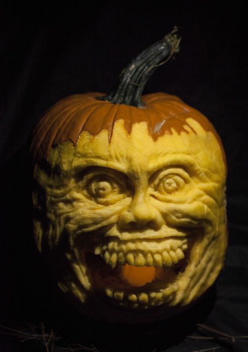 DIY Fright Night Pumpkin (28 pics)