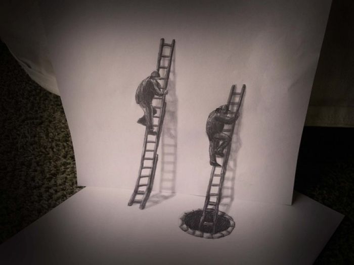 3D Pencil Drawings by Ramon Bruin (33 pics)